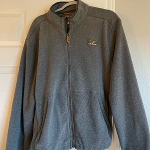 Men’s L.L. Bean Zip-Up Fleece Jacket